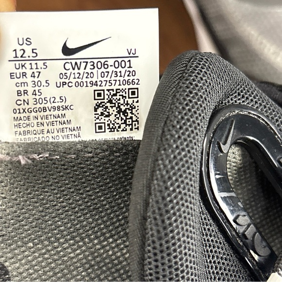 Nike Air Max 2090 - Black Wolf Grey Anthracite - CW7306-001 Size: 12.5 - Picture 10 of 11